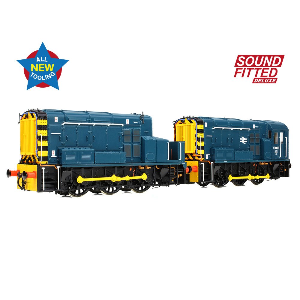 PRE - ORDER: Bachmann Class 13 13003 BR Blue SOUND FITTED DELUXE - OO Gauge - Phillips Hobbies