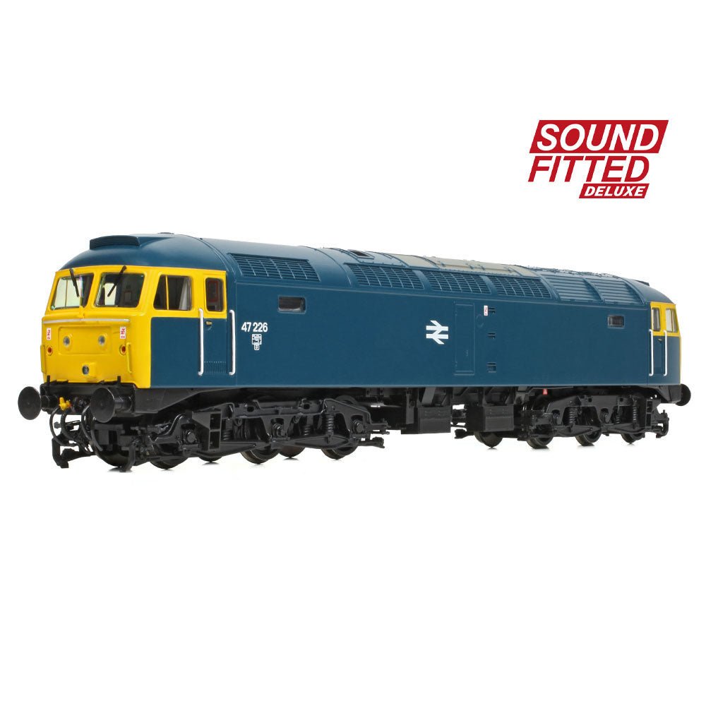 PRE - ORDER: Bachmann Class 47/0 47226 BR Blue SOUND FITTED DELUXE - OO Gauge - Phillips Hobbies