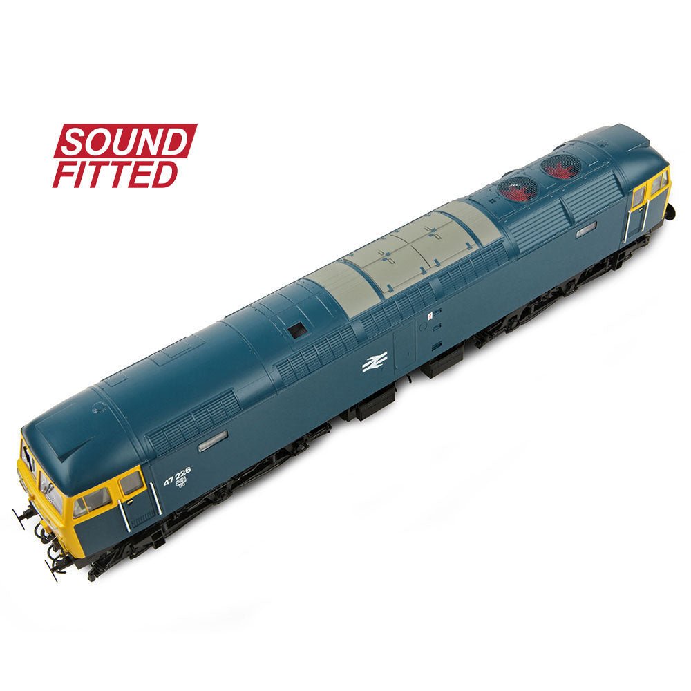 PRE - ORDER: Bachmann Class 47/0 47226 BR Blue SOUND FITTED - OO Gauge - Phillips Hobbies