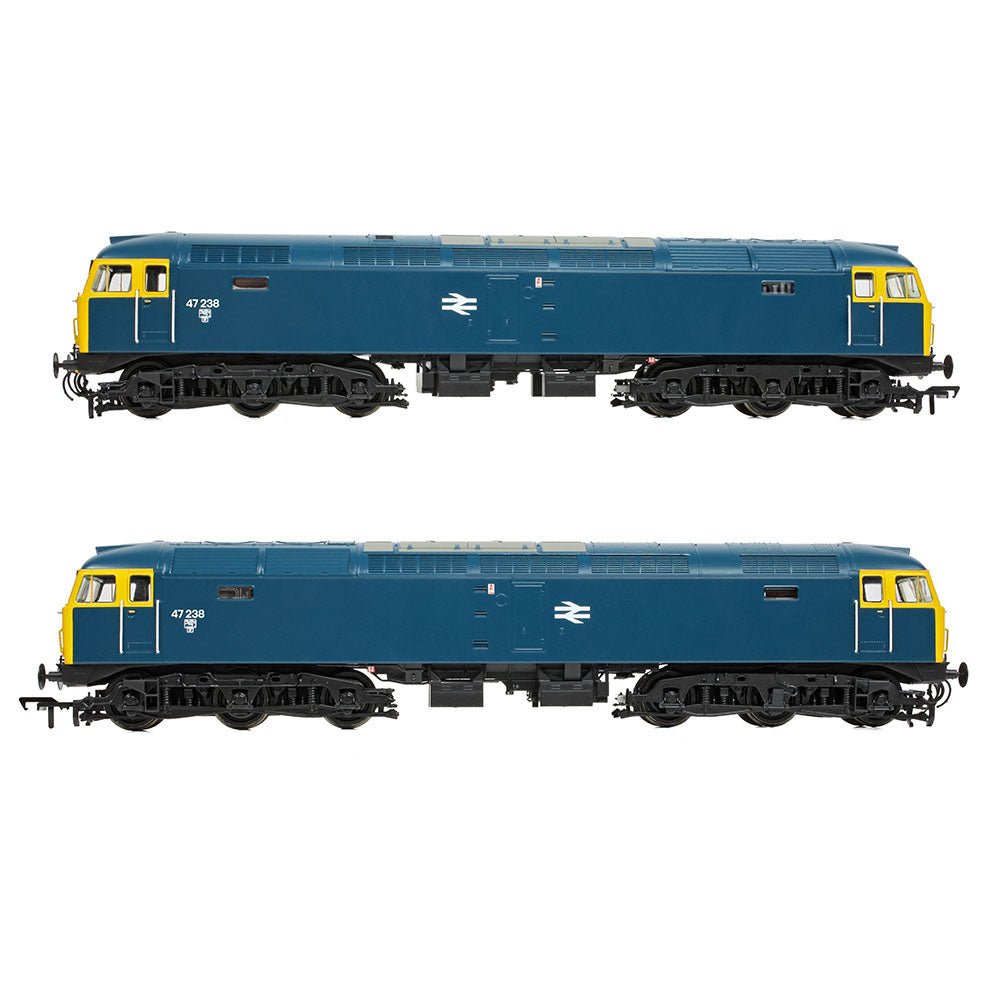 PRE - ORDER: Bachmann Class 47/0 47238 BR Blue - OO Gauge - Phillips Hobbies