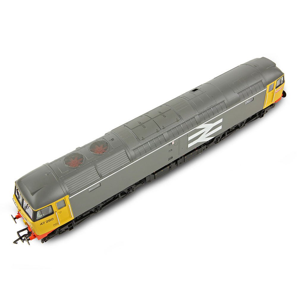 PRE - ORDER: Bachmann Class 47/0 47280 BR Railfreight Grey - OO Gauge - Phillips Hobbies