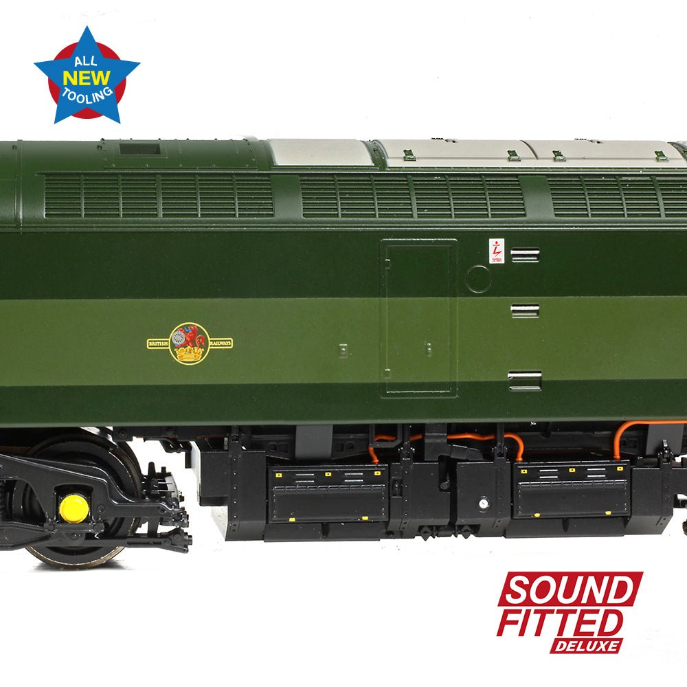 PRE - ORDER: Bachmann Class 47/0 D1940 BR Two - Tone Green (Small Yellow Panels) SOUND FITTED DELUXE - OO Gauge - Phillips Hobbies