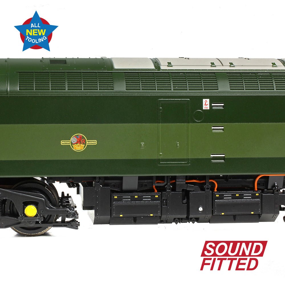 PRE - ORDER: Bachmann Class 47/0 D1940 BR Two - Tone Green (Small Yellow Panels) SOUND FITTED - OO Gauge - Phillips Hobbies
