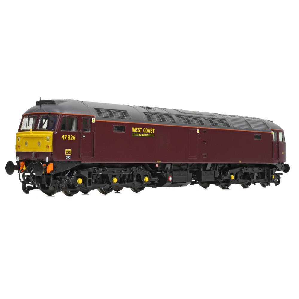 PRE - ORDER: Bachmann Class 47/4 47826 WCRC Maroon - OO Gauge - Phillips Hobbies