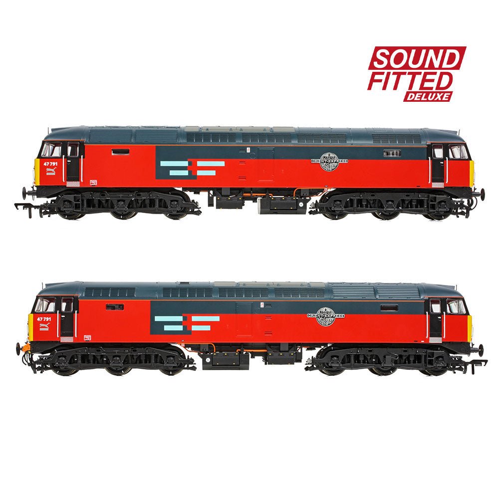 PRE - ORDER: Bachmann Class 47/7 47791 'Venice Simplon Orient Express' Rail Express Systems SOUND FITTED DELUXE - OO Gauge - Phillips Hobbies