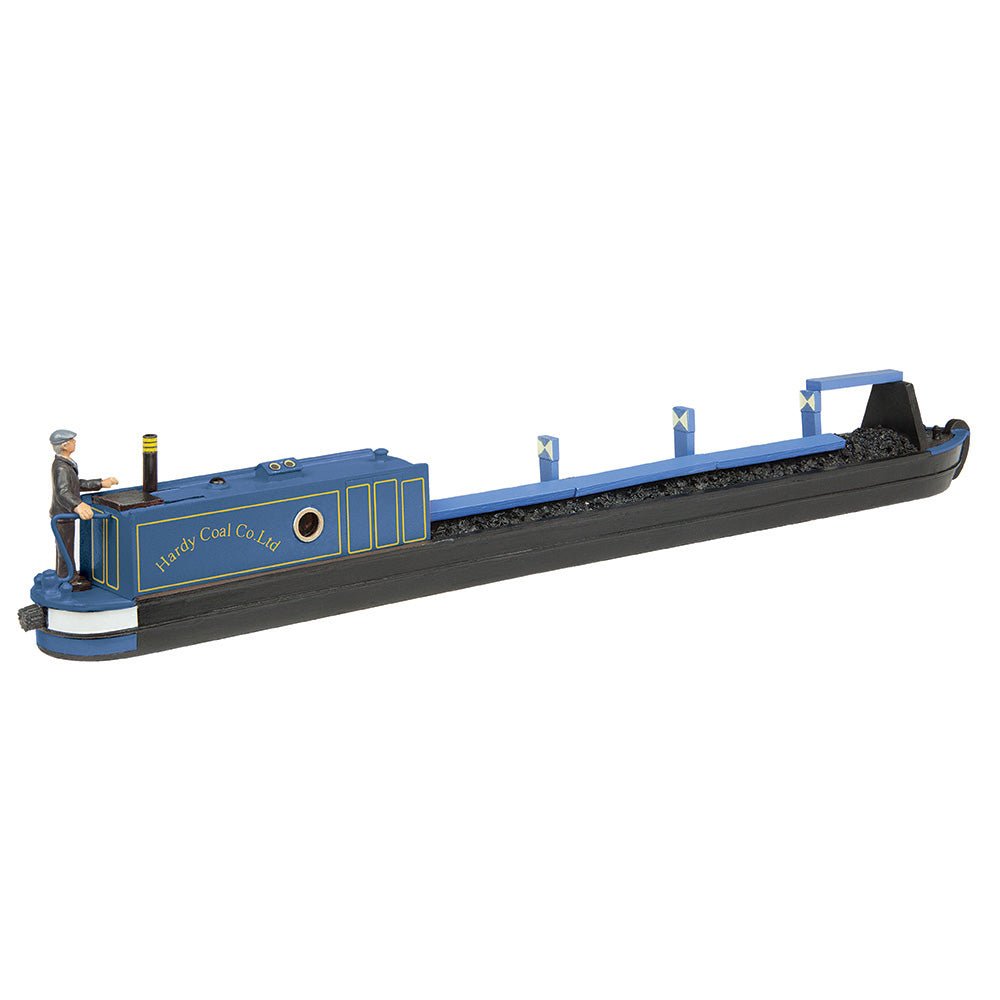 PRE - ORDER: Bachmann Scenecraft Coal Barge - Blue - Phillips Hobbies