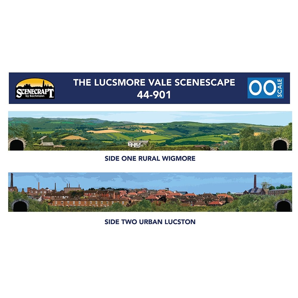 PRE - ORDER: Bachmann Scenecraft Lucsmore Vale Scenescape - Phillips Hobbies