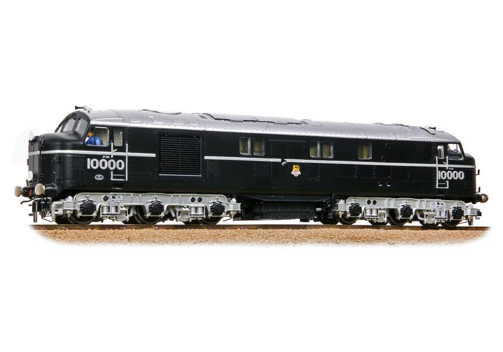 PRE - ORDER: Branchline LMS 10000 BR Black (Early Emblem) - OO Gauge - Phillips Hobbies