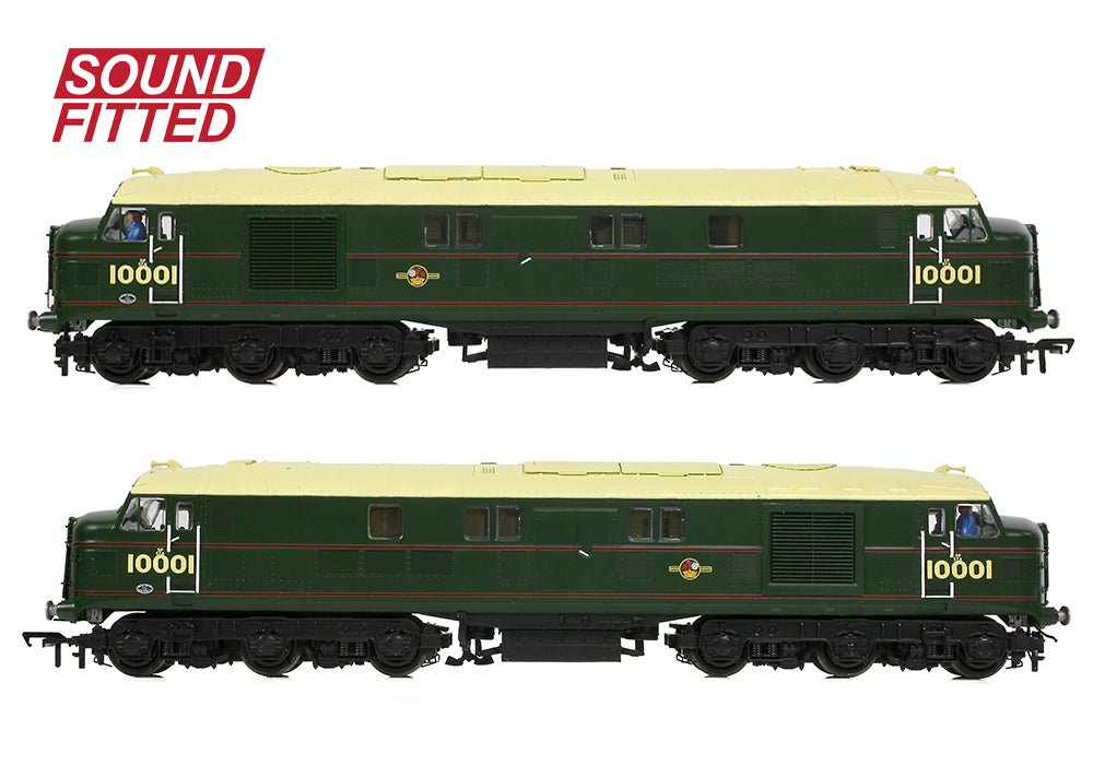 PRE - ORDER: Branchline LMS 10001 BR Lined Green (Late Crest) SOUND FITTED - OO Gauge - Phillips Hobbies