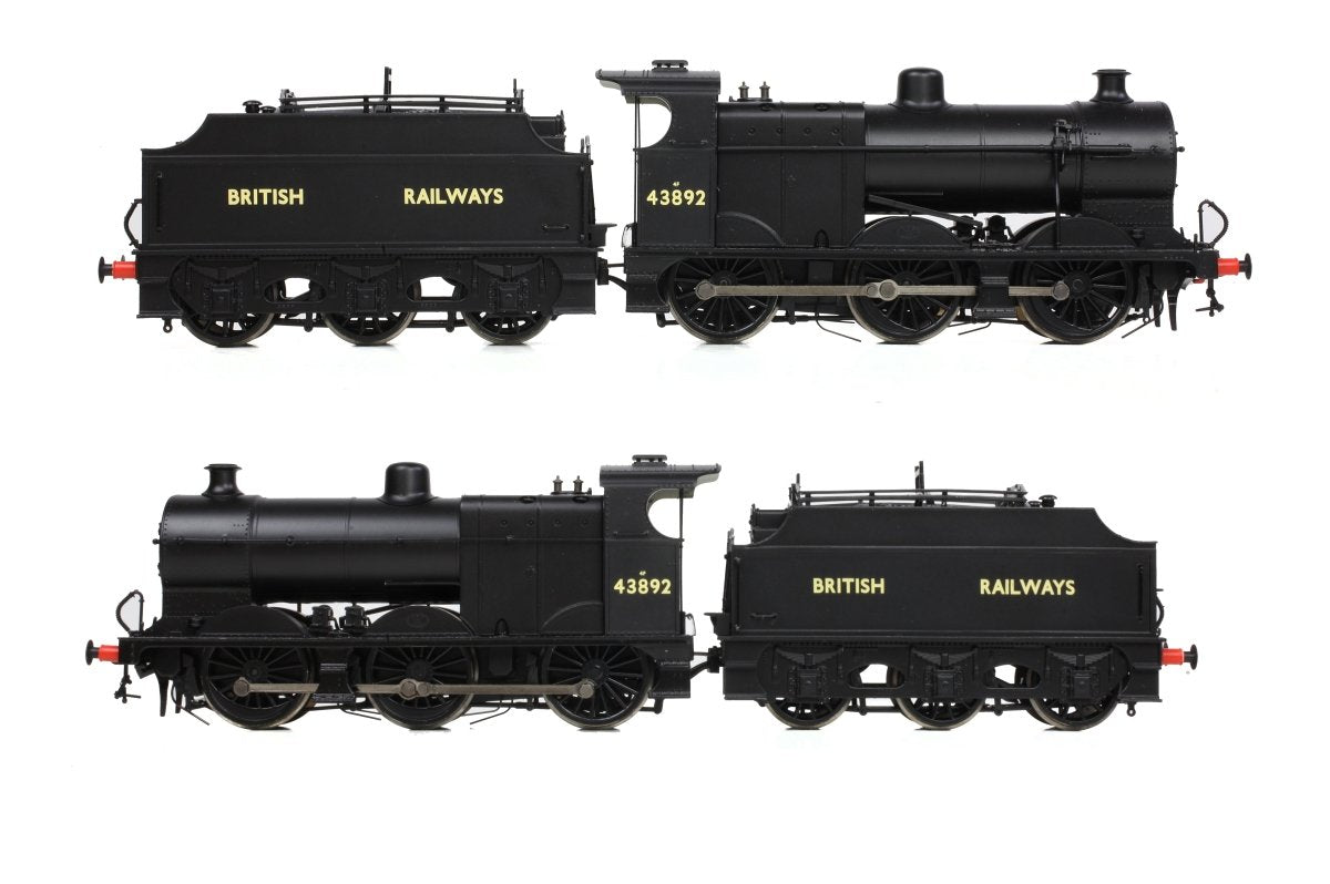 PRE - ORDER: Branchline MR 3835 (4F) with Fowler Tender 43892 BR Black (British Railways) - OO Gauge - Phillips Hobbies