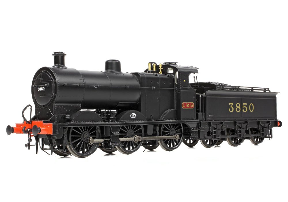 PRE - ORDER: Branchline MR 3835 (4F) with Johnson - Deeley Tender 3850 LMS Black (MR Numerals) - OO Gauge - Phillips Hobbies