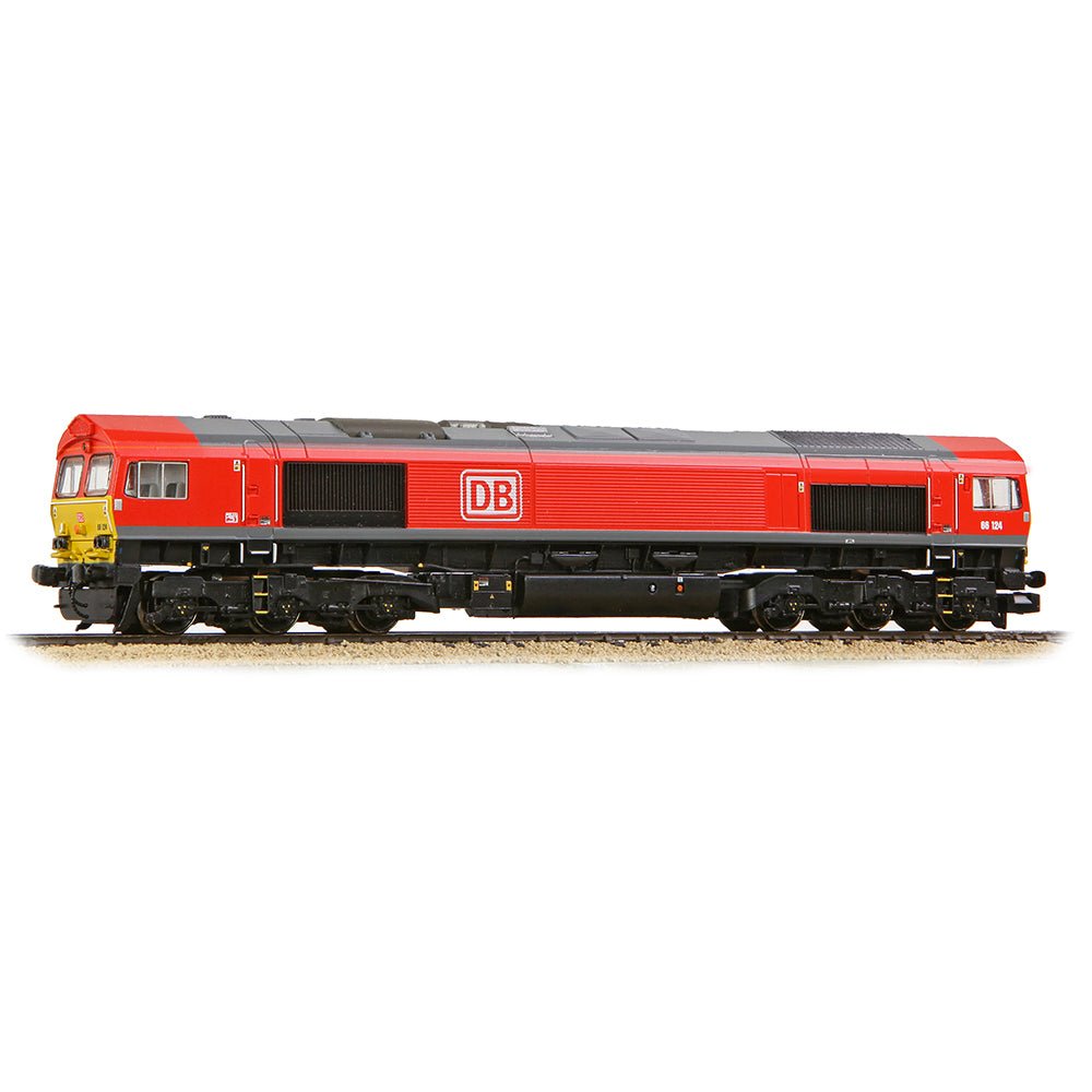 PRE - ORDER: Graham Farish Class 66/0 66124 DB Cargo Red - N Gauge - Phillips Hobbies