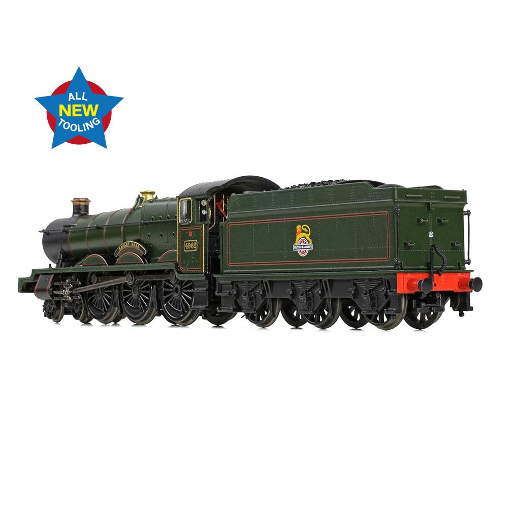PRE - ORDER: Graham Farish GWR 49XX 'Hall' 4962 'Ragley Hall' BR Lined Green (Early Emblem) - N Gauge - Phillips Hobbies