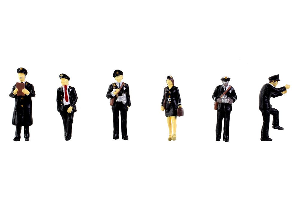 PRE - ORDER: Scenecraft Bus Crews and Inspector - 1:76 Gauge - Phillips Hobbies