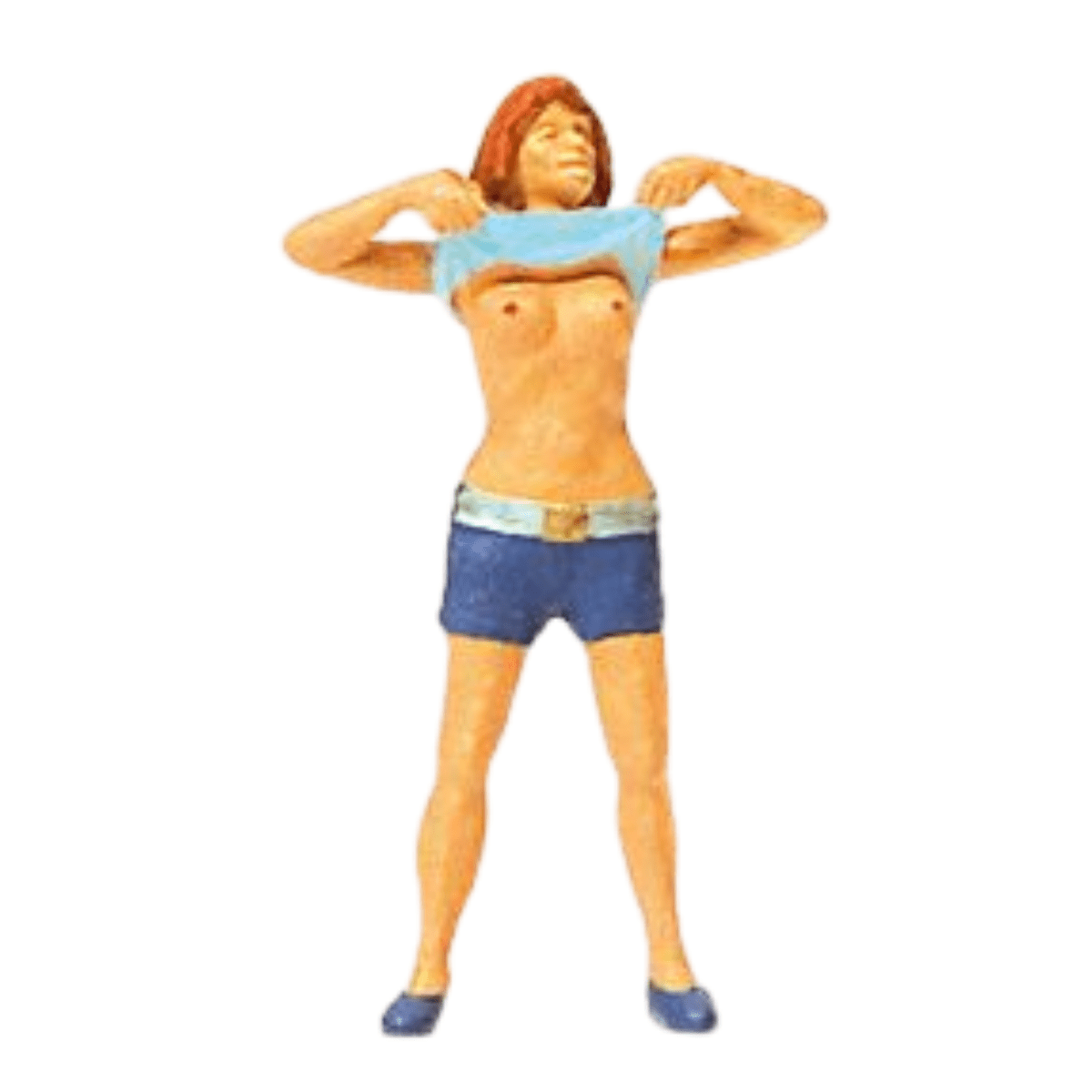 Preiser 28124 Lady Undressing Figure - HO / OO Gauge - Phillips Hobbies