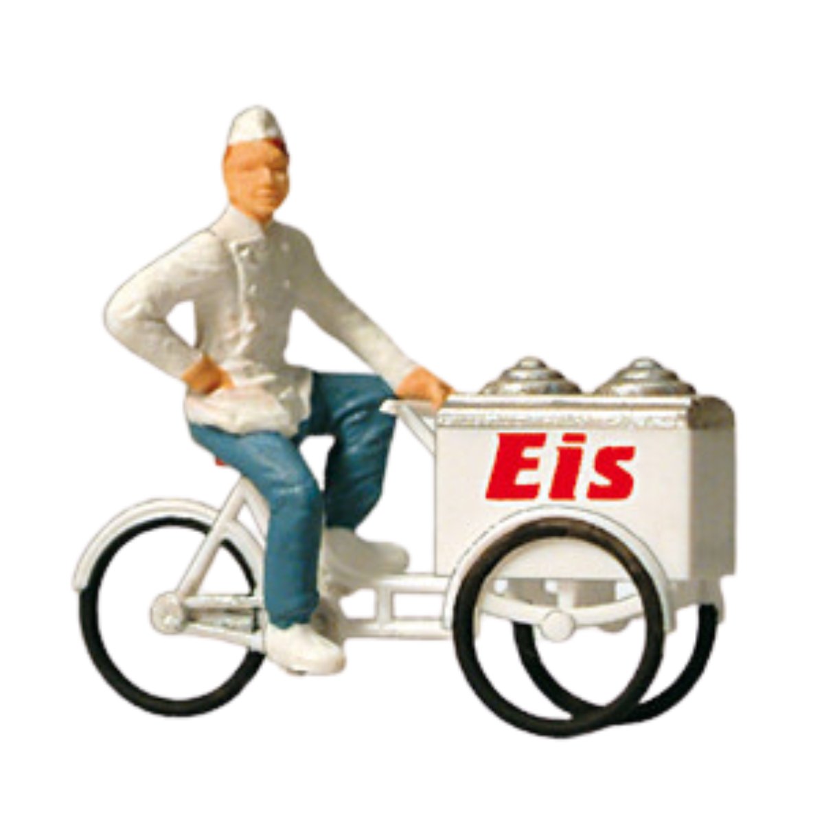 Preiser Ice Cream Man Figure - HO Scale - Phillips Hobbies