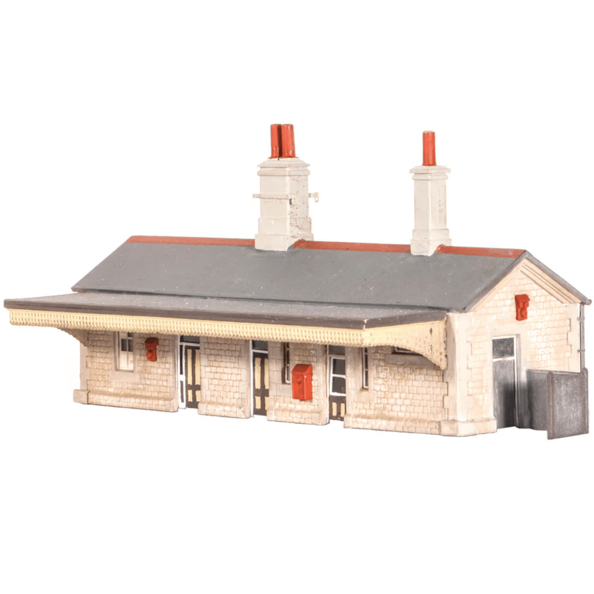 Ratio 204 Station Building - N Gauge Plastic Kit - Phillips Hobbies