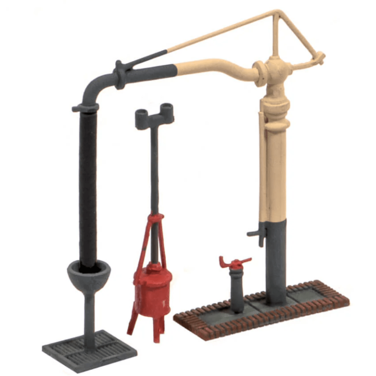 Ratio 212 Water Crane and Fire Devil - N Gauge Plastic Kit - Phillips Hobbies