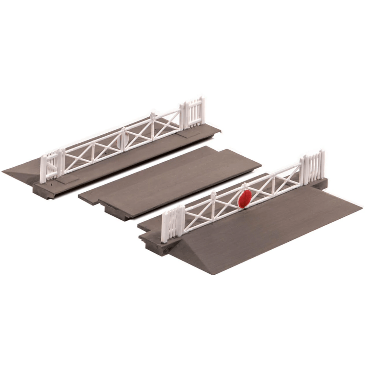 Ratio 234 Level Crossing with Gates - N Gauge Plastic Kit - Phillips Hobbies