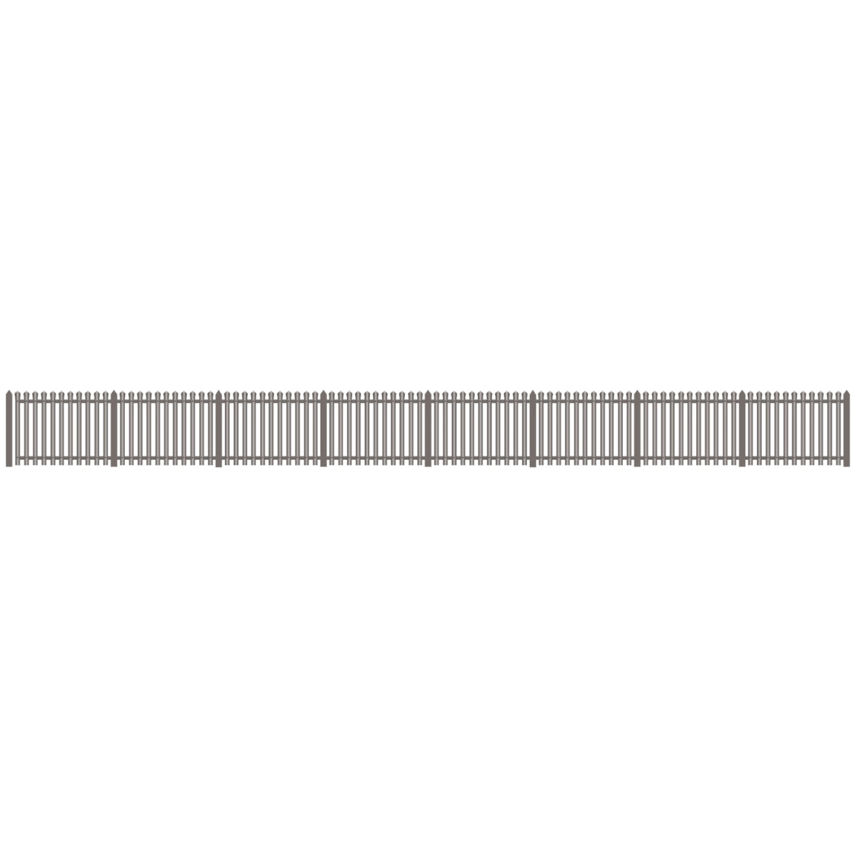 Ratio 281 Modern Palisade Fencing 896mm - N Gauge - Phillips Hobbies
