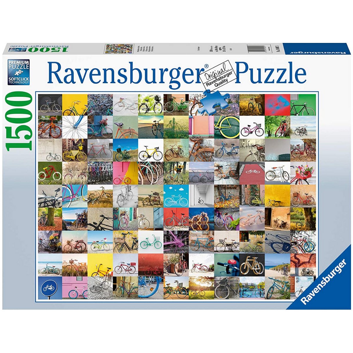 Ravensburger 99 Bicycles 1500 Piece Jigsaw Puzzle - Phillips Hobbies