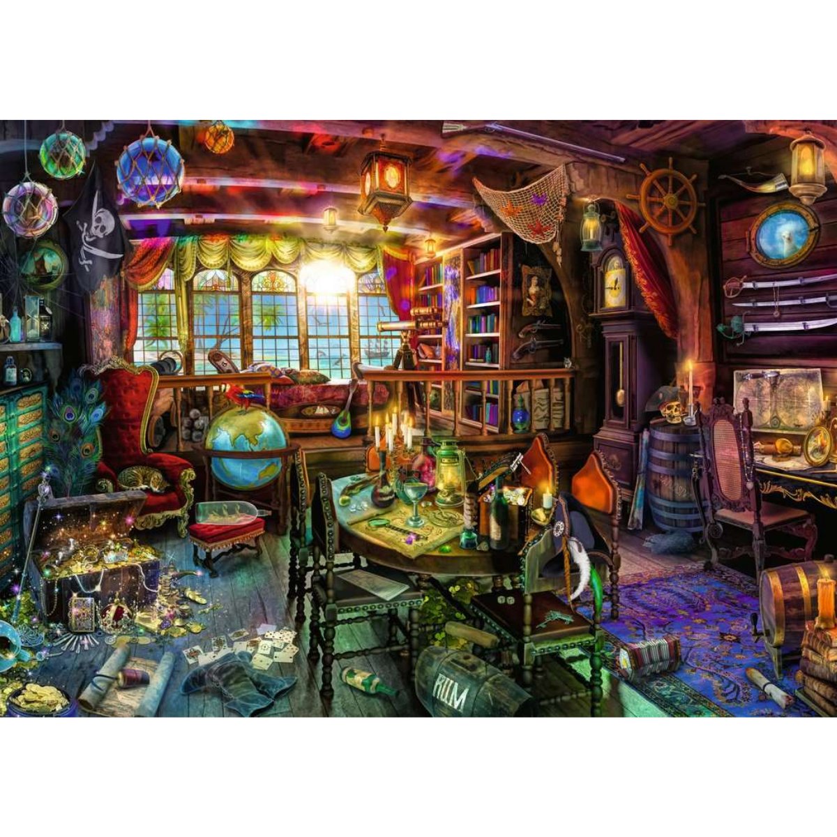 Ravensburger A Pirate's Life 1000 Piece Jigsaw Puzzle - Phillips Hobbies
