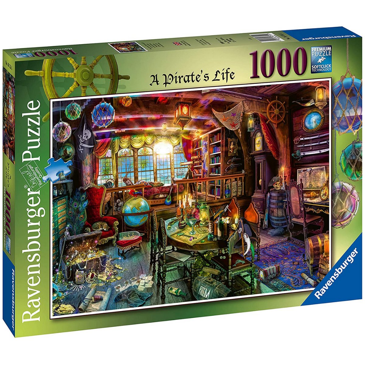 Ravensburger A Pirate's Life 1000 Piece Jigsaw Puzzle - Phillips Hobbies