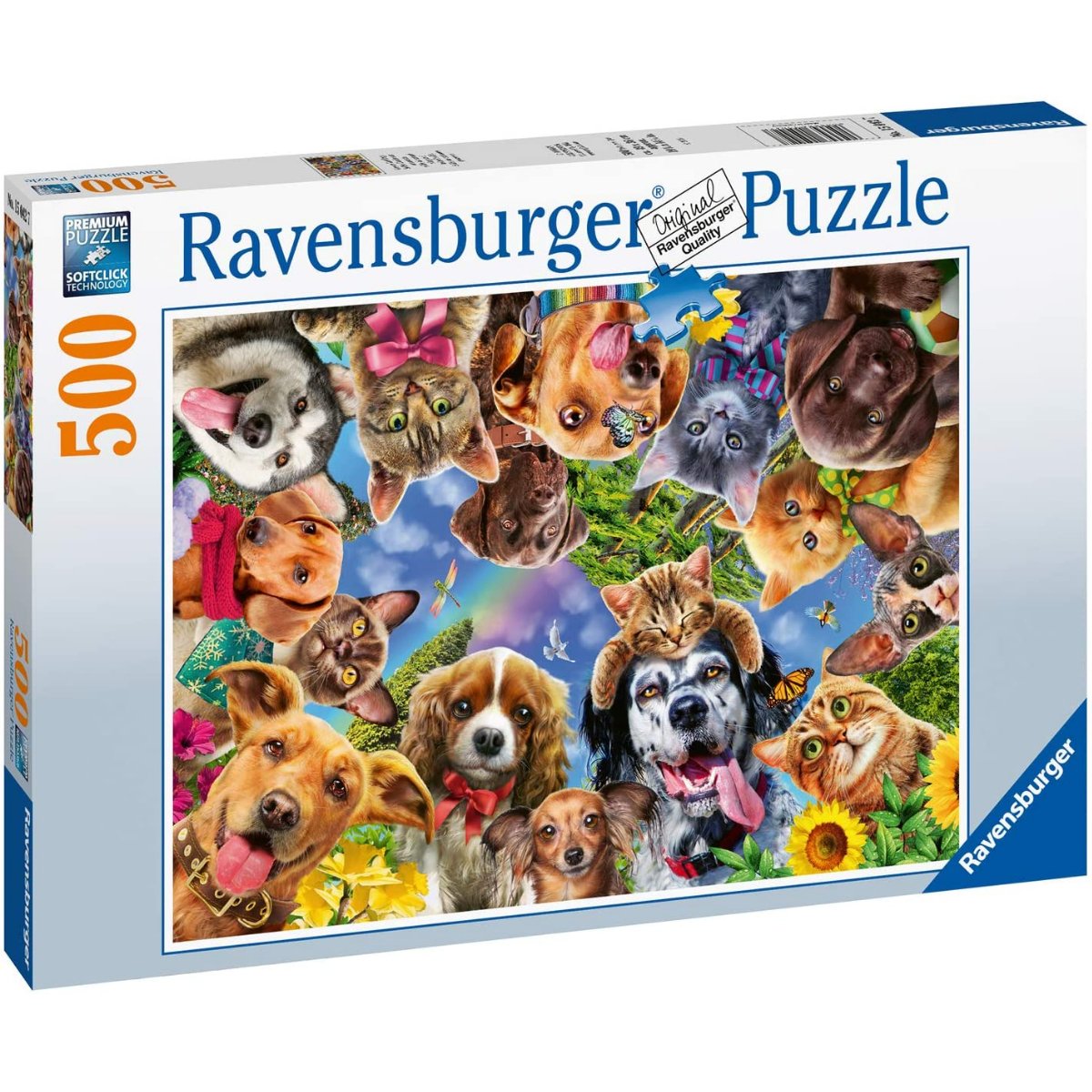 Ravensburger Animal Selfie 500 Piece Jigsaw Puzzle - Phillips Hobbies