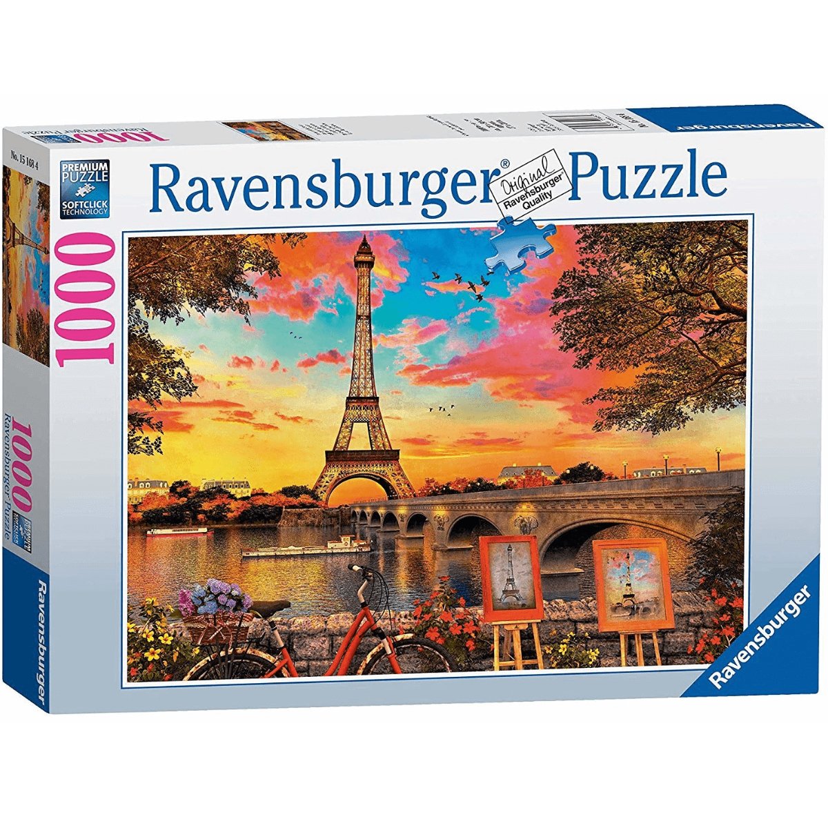 Ravensburger Banks of the Seine 1000 Piece Jigsaw Puzzle - Phillips Hobbies