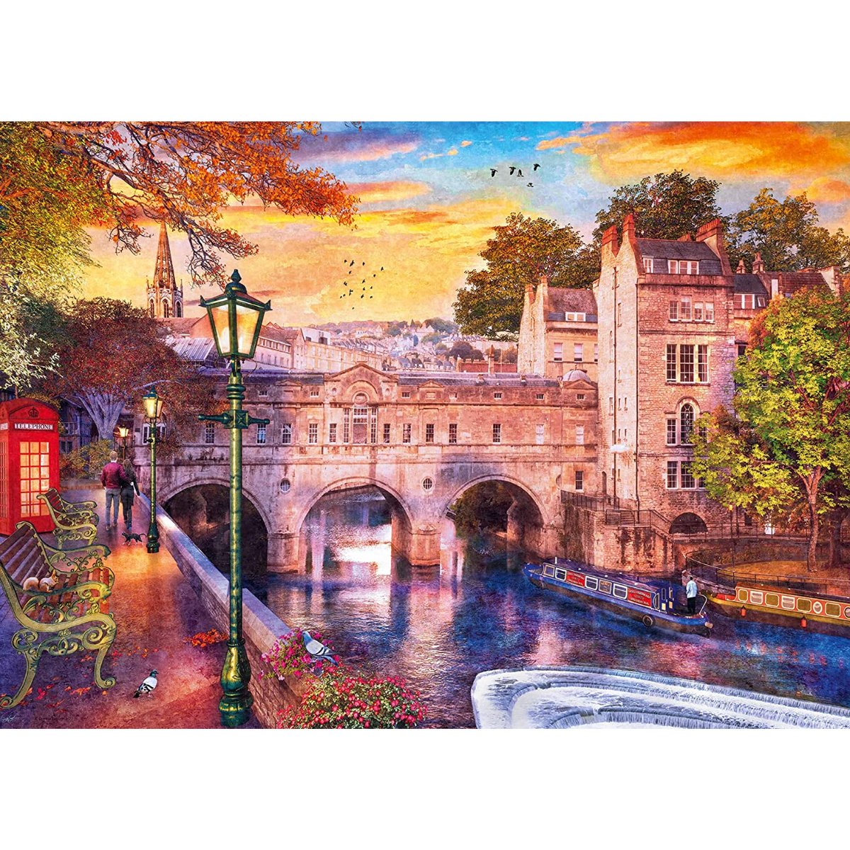 Ravensburger Bath Romance 1000 Piece Jigsaw Puzzle - Phillips Hobbies