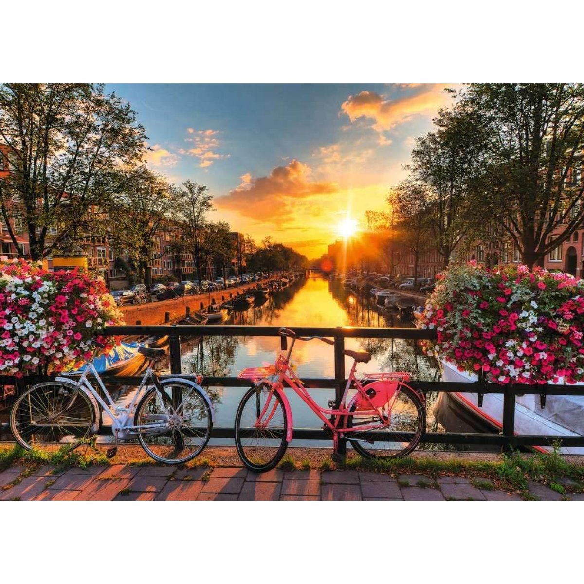 Ravensburger Bicycles in Amsterdam 1000 Piece Jigsaw Puzzle - Phillips Hobbies