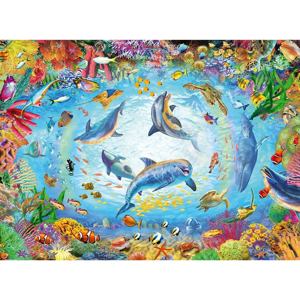 Ravensburger Cave Dive 500 Piece Jigsaw Puzzle - Phillips Hobbies