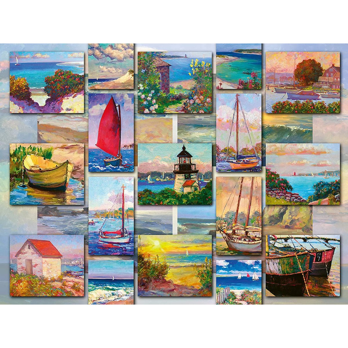 Ravensburger Coastal Collage 1500 Piece Jigsaw Puzzle - Phillips Hobbies