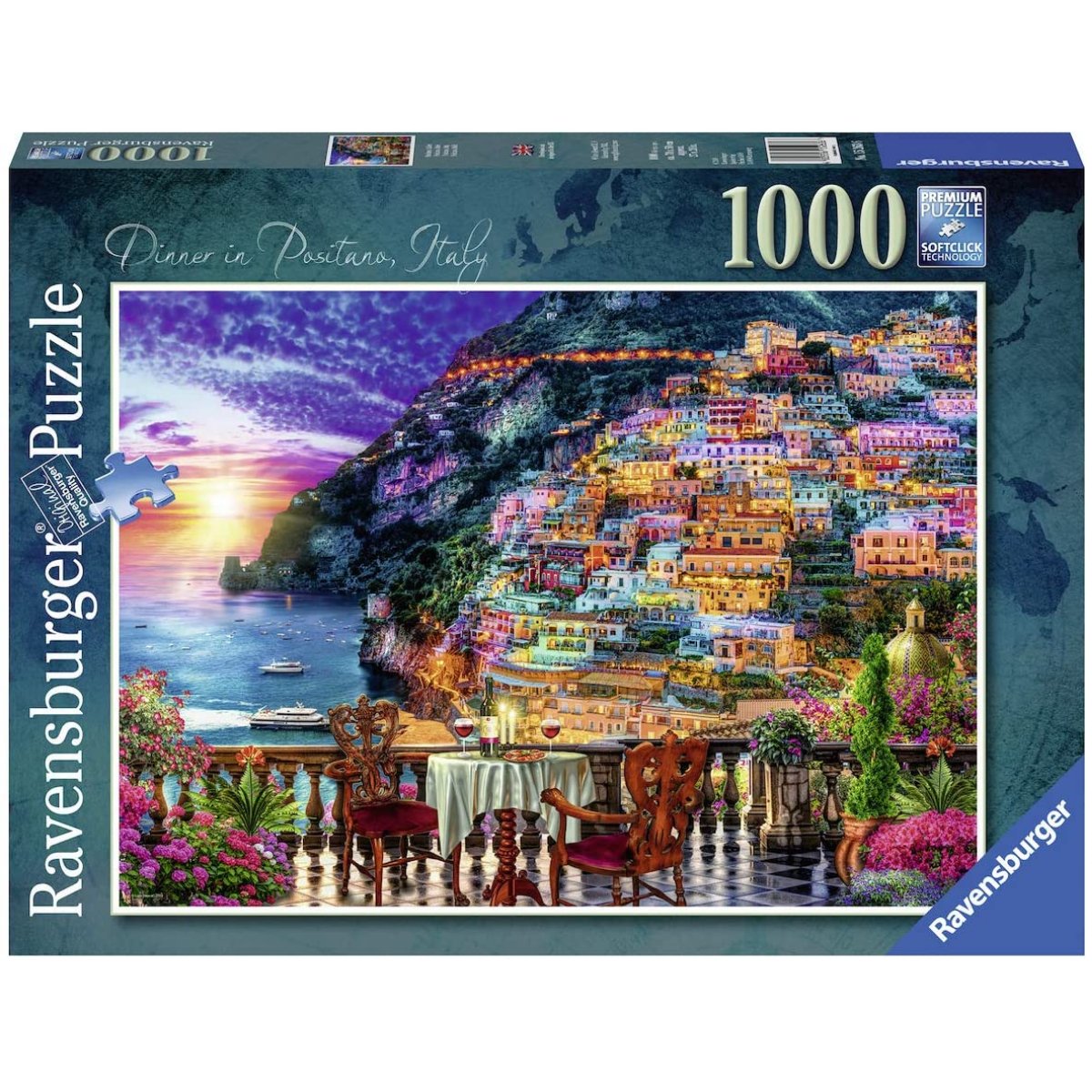 Ravensburger Dinner in Positano 1000 Piece Jigsaw Puzzle - Phillips Hobbies