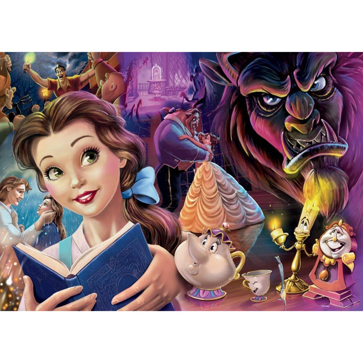 Ravensburger Disney Princess Heroines No.2 - Beauty & The Beast 1000 Piece Jigsaw Puzzle - Phillips Hobbies