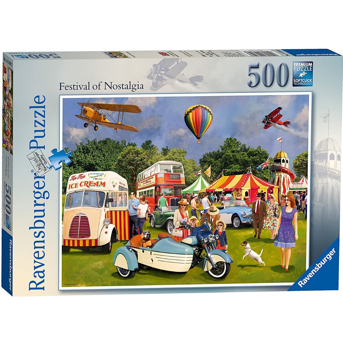 Ravensburger Festival of Nostalgia 500 Piece Jigsaw Puzzle - Phillips Hobbies