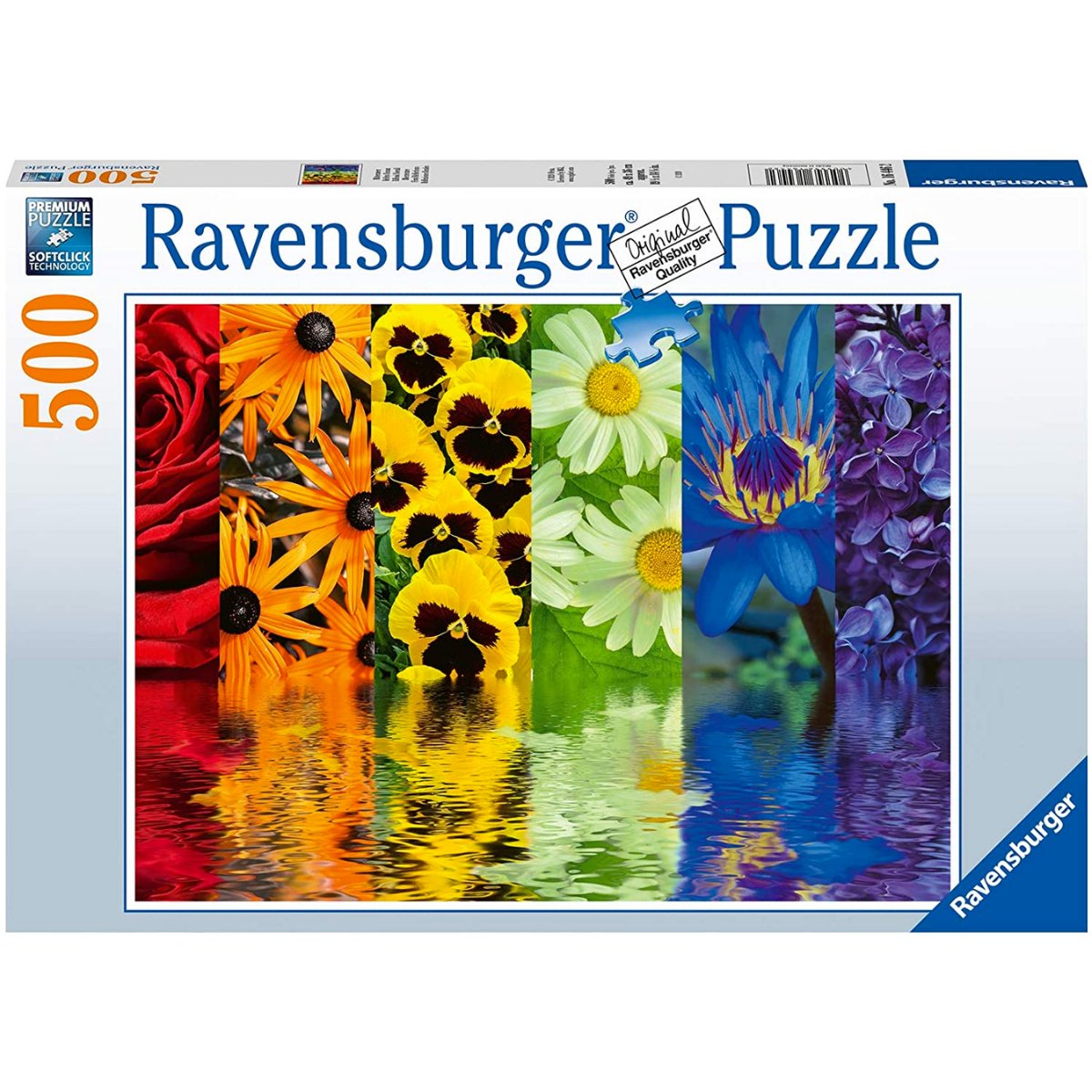 Ravensburger Floral Reflections 500 Piece Jigsaw Puzzle - Phillips Hobbies
