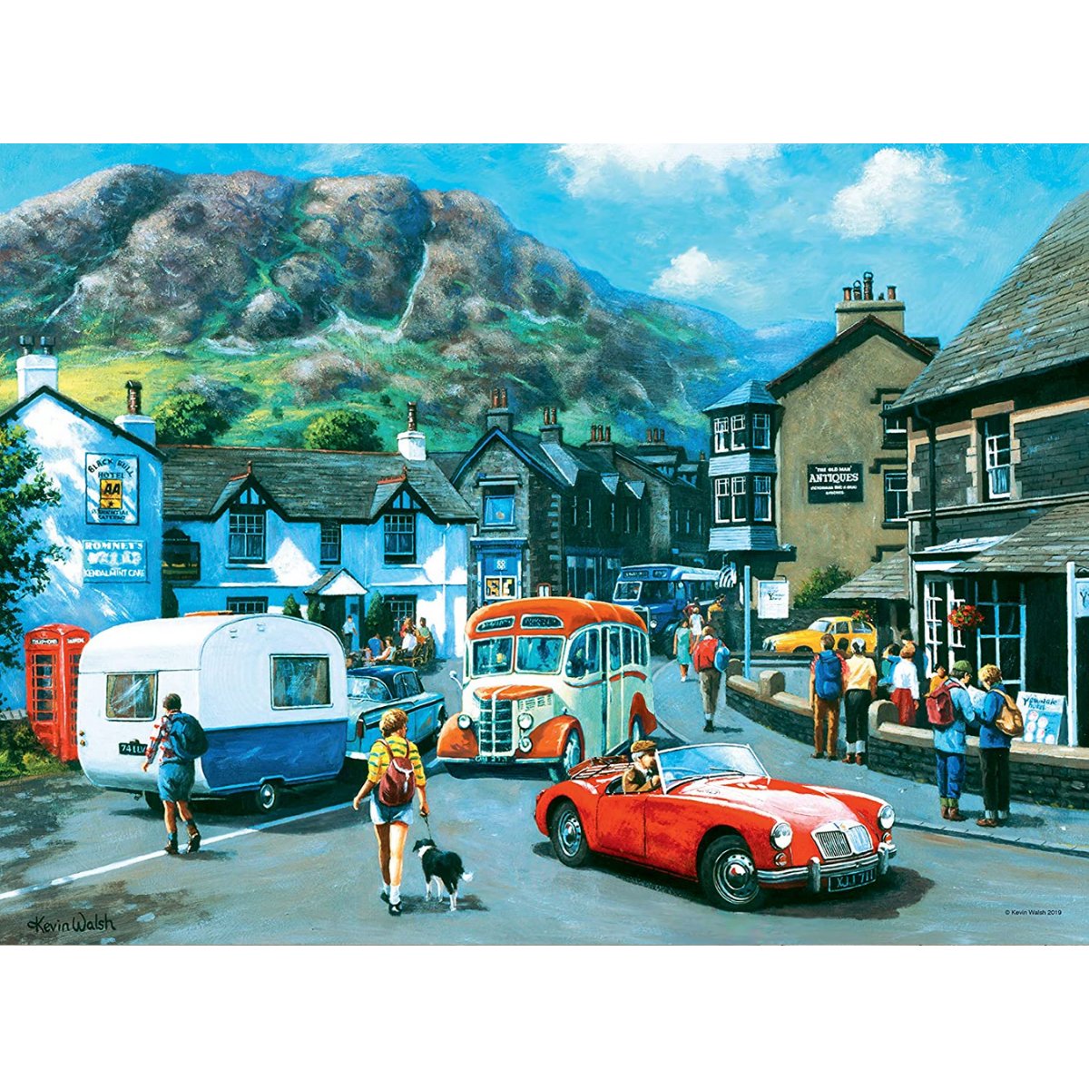 Ravensburger Happy Days No 1, Look North! - 4x 500 Piece Jigsaw Puzzle - Phillips Hobbies