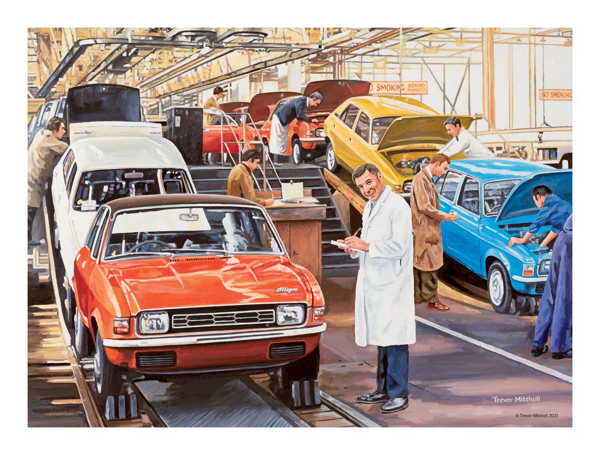 Ravensburger Happy Days No.6 Work Day Memories 4 x 500 Piece Jigsaw Puzzles - Phillips Hobbies