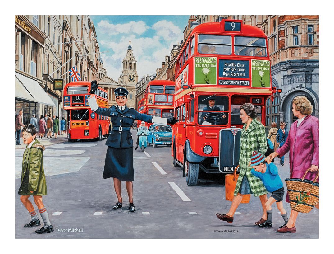 Ravensburger Happy Days No.6 Work Day Memories 4 x 500 Piece Jigsaw Puzzles - Phillips Hobbies