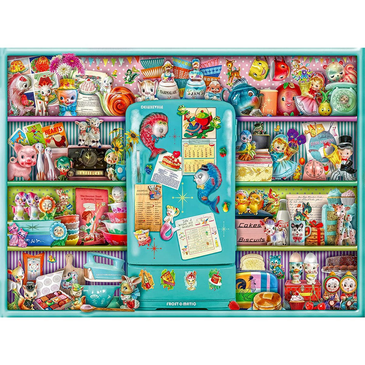 Ravensburger Kitschy Kitchen 500 Piece Jigsaw Puzzle - Phillips Hobbies