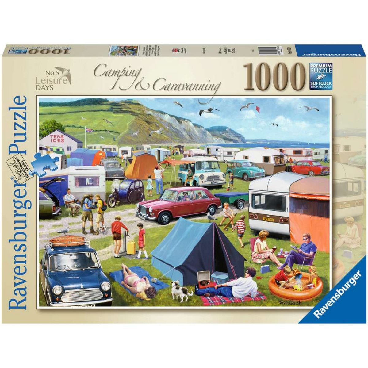 Ravensburger Leisure Days No 5 Camping & Caravanning 1000 Piece Jigsaw Puzzle - Phillips Hobbies