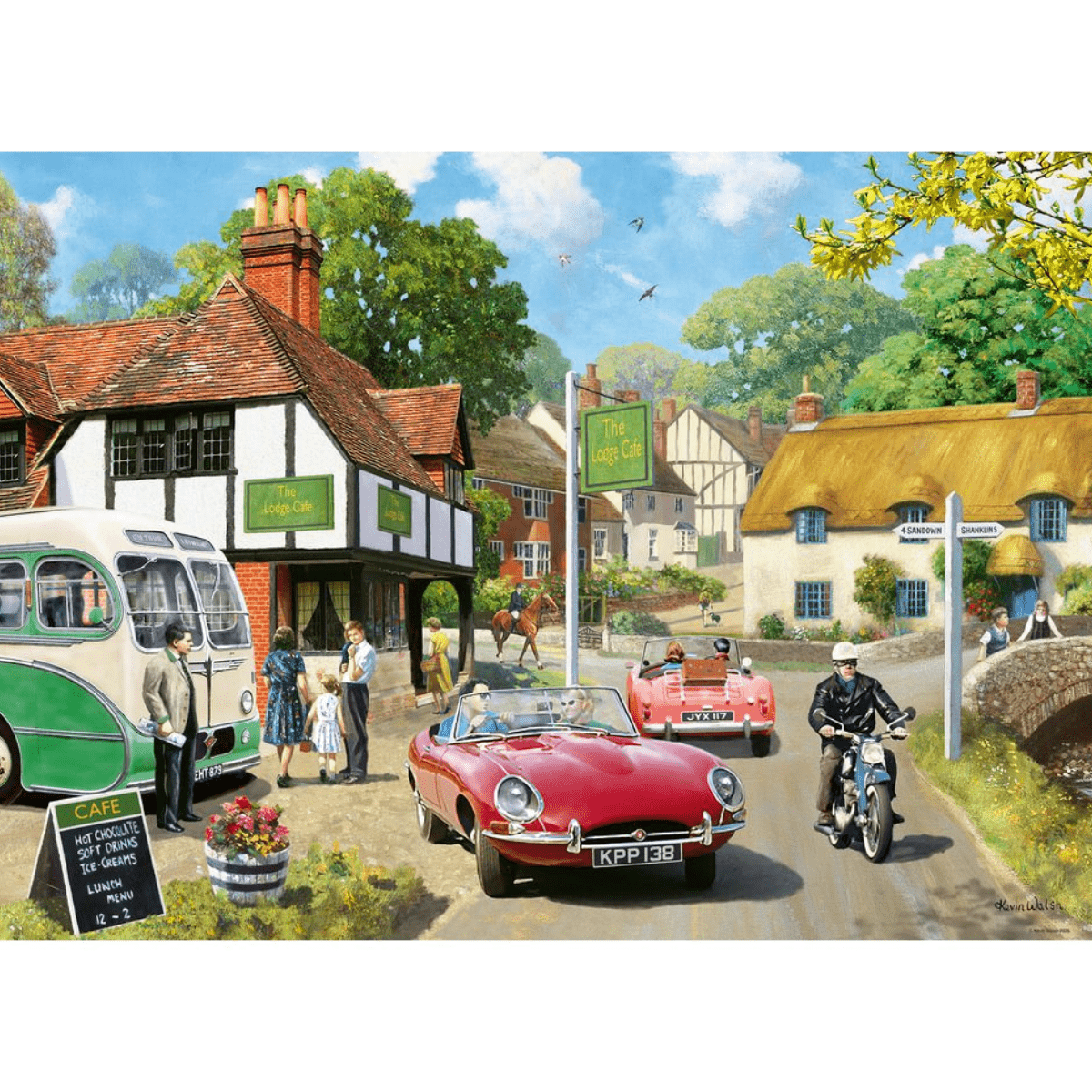 Ravensburger Leisure Days No.12 Roadside Stop 1000 Piece Jigsaw Puzzle - Phillips Hobbies