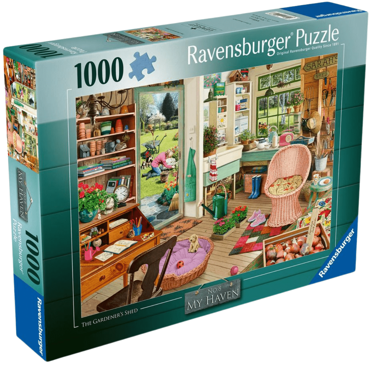 Ravensburger My Haven No 8, The Garden Shed 1000 Piece Jigsaw Puzzle - Phillips Hobbies
