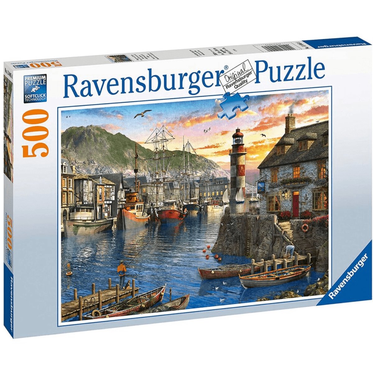 Ravensburger Sunrise at The Port Jigsaw Puzzle (500 Pieces) - Phillips Hobbies