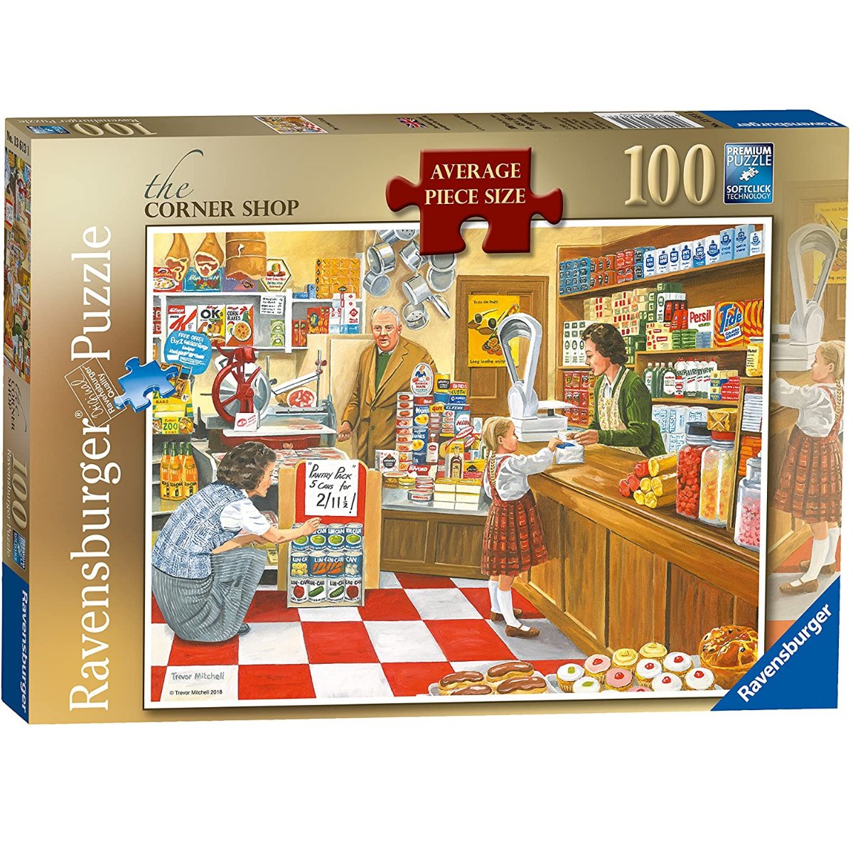 Ravensburger The Corner Shop Jigsaw Puzzle (100 Large Pieces) - Phillips Hobbies