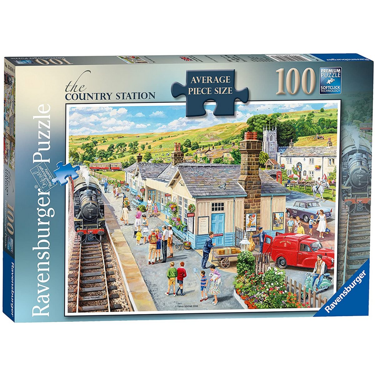 Ravensburger The Country Station Jigsaw Puzzle (100 Large Pieces) - Phillips Hobbies