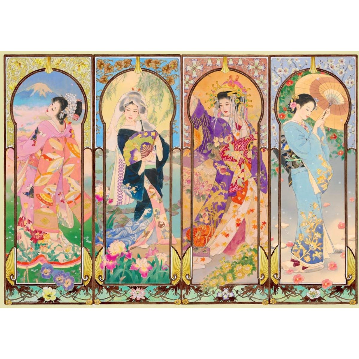 Ravensburger The Four Seasons Jigsaw Puzzle (1000 Piece) - Phillips Hobbies