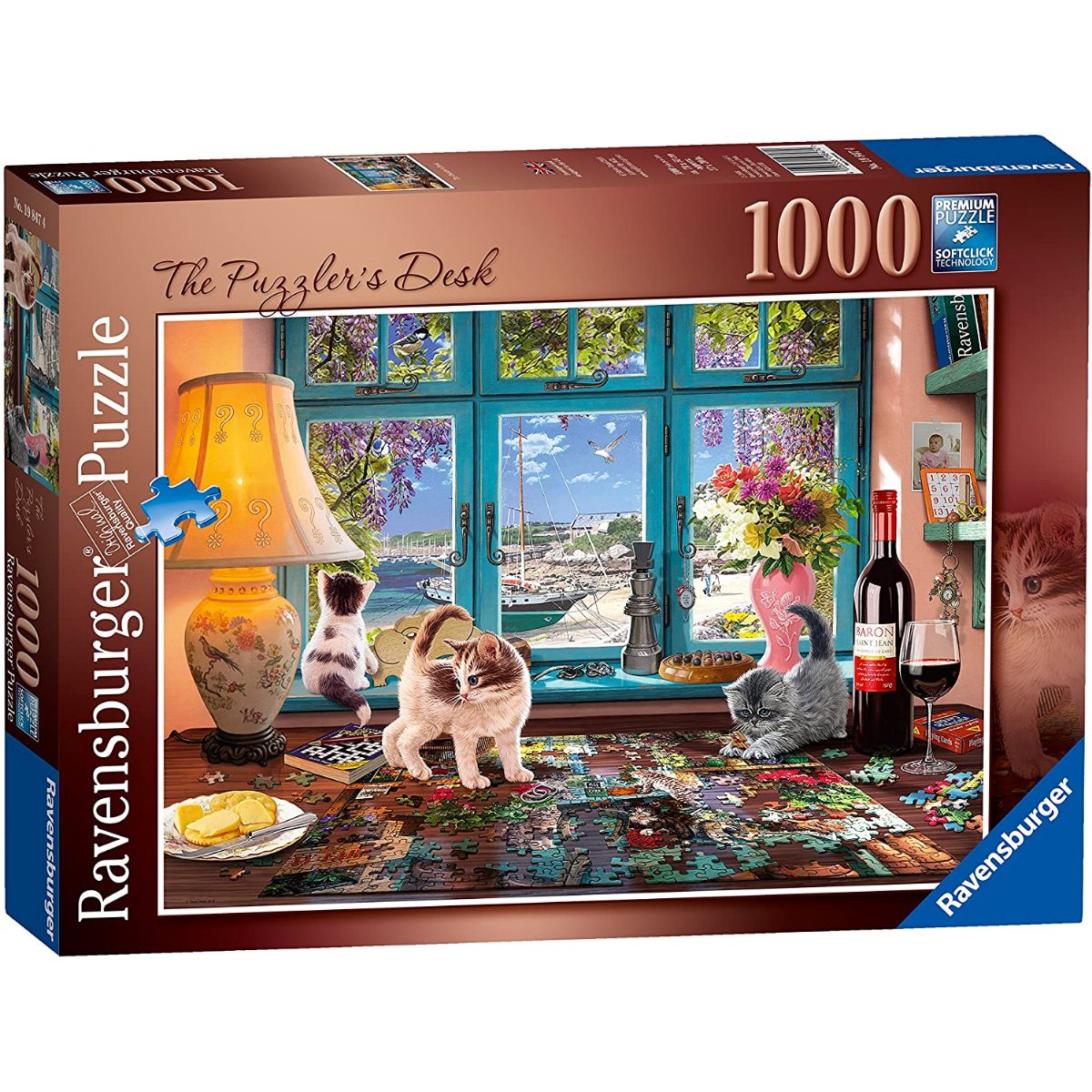 Ravensburger The Puzzler's Desk Jigsaw Puzzle (1000 Piece) - Phillips Hobbies
