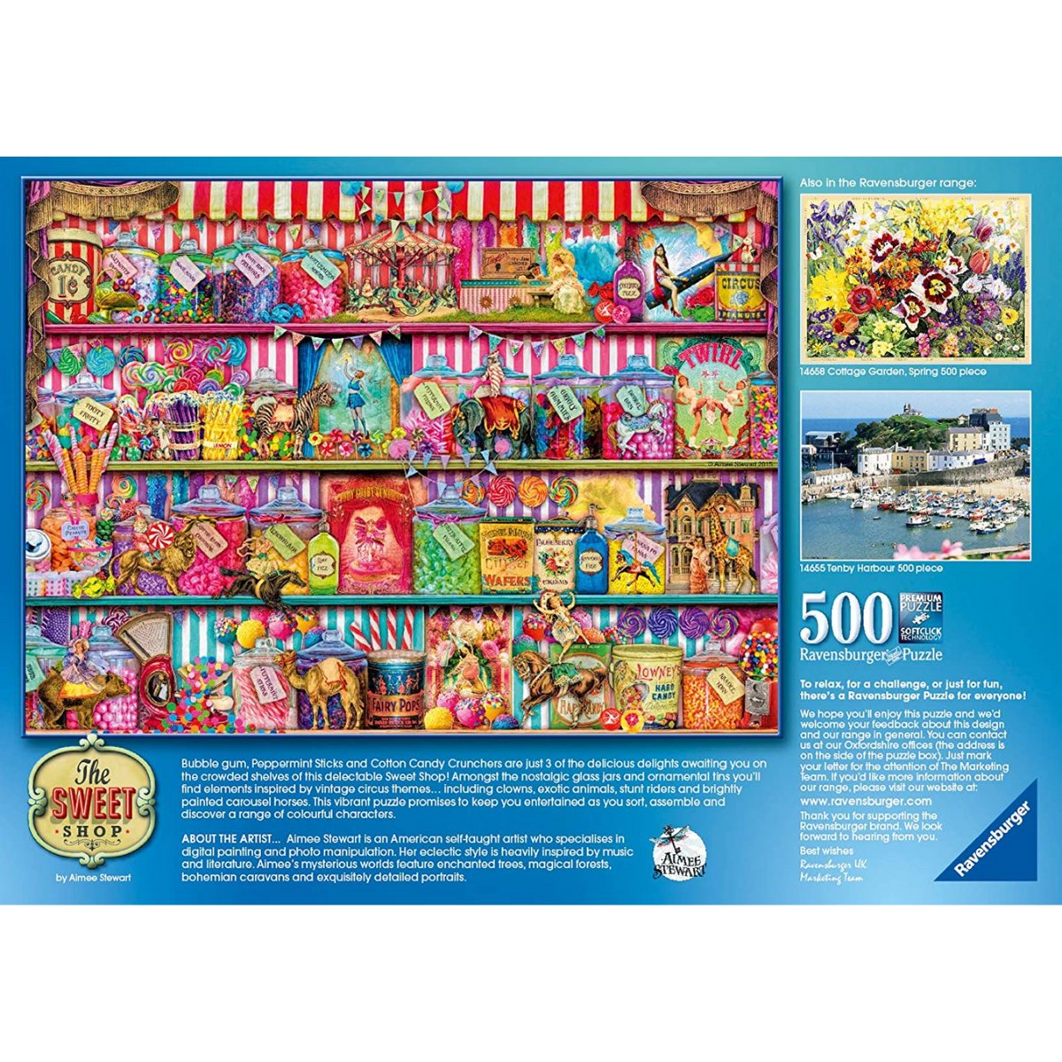 Ravensburger The Sweet Shop Jigsaw Puzzle (500 Pieces) - Phillips Hobbies